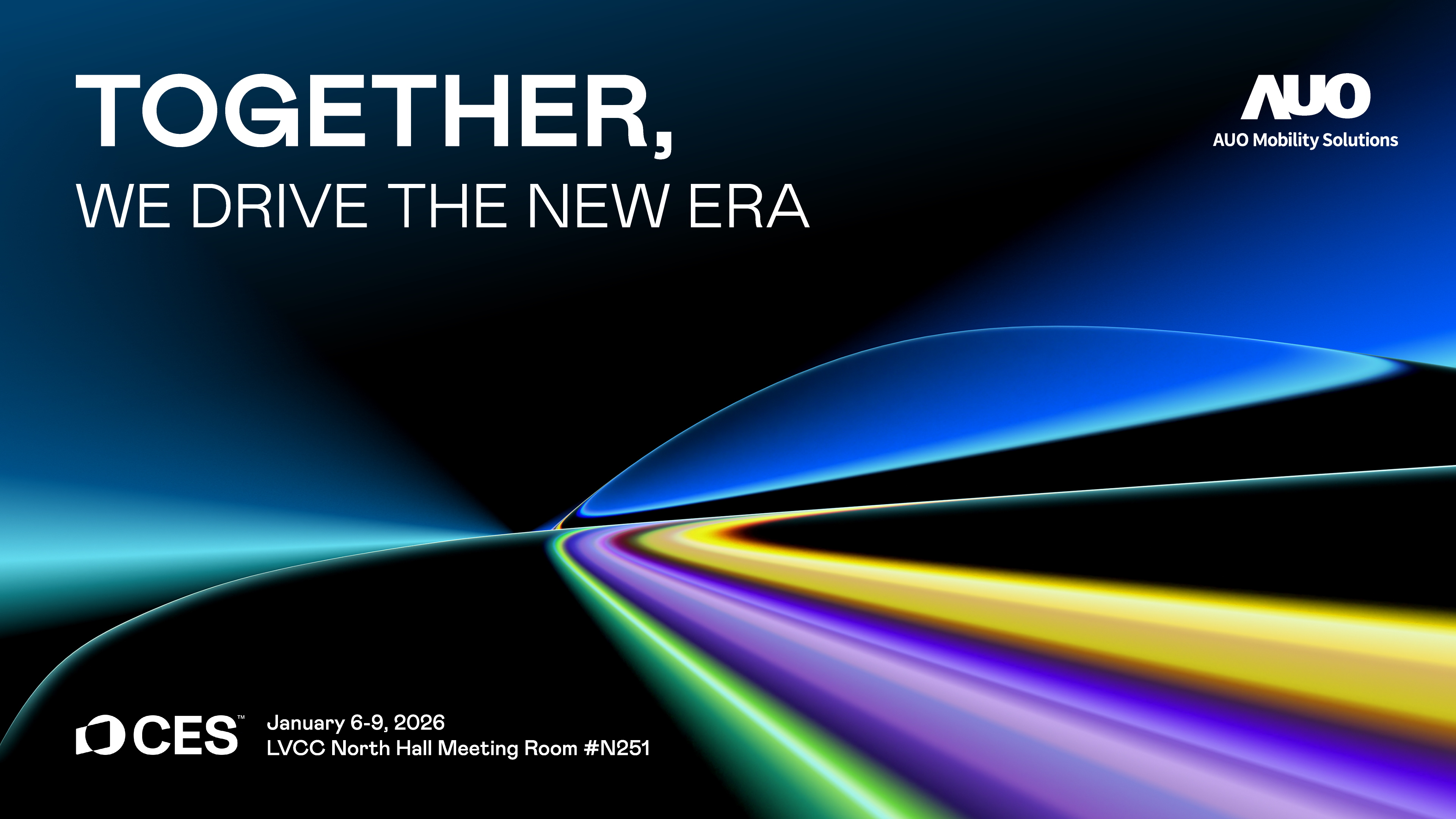 JNTY江南宣布将以旗下新成立的子公司〝JNTY江南智慧移动AUO Mobility Solutions〞首亮相CES 2026，大秀其在智能座舱解决方案的创新整合实力