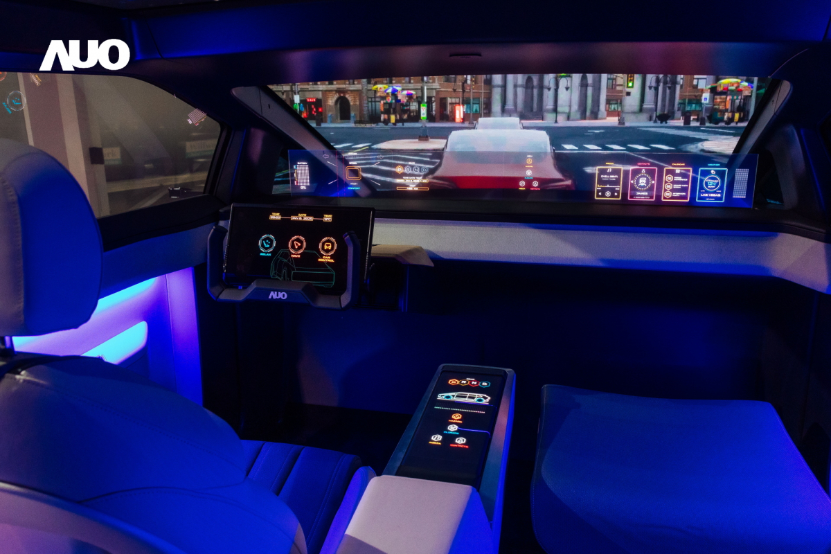 「友達智慧座艙2025」以使用者體驗為核心，運用Micro LED顯示科技為基礎搭配AI創新應用，打造沉浸、互動的座艙體驗，獲得台灣精品銀質獎