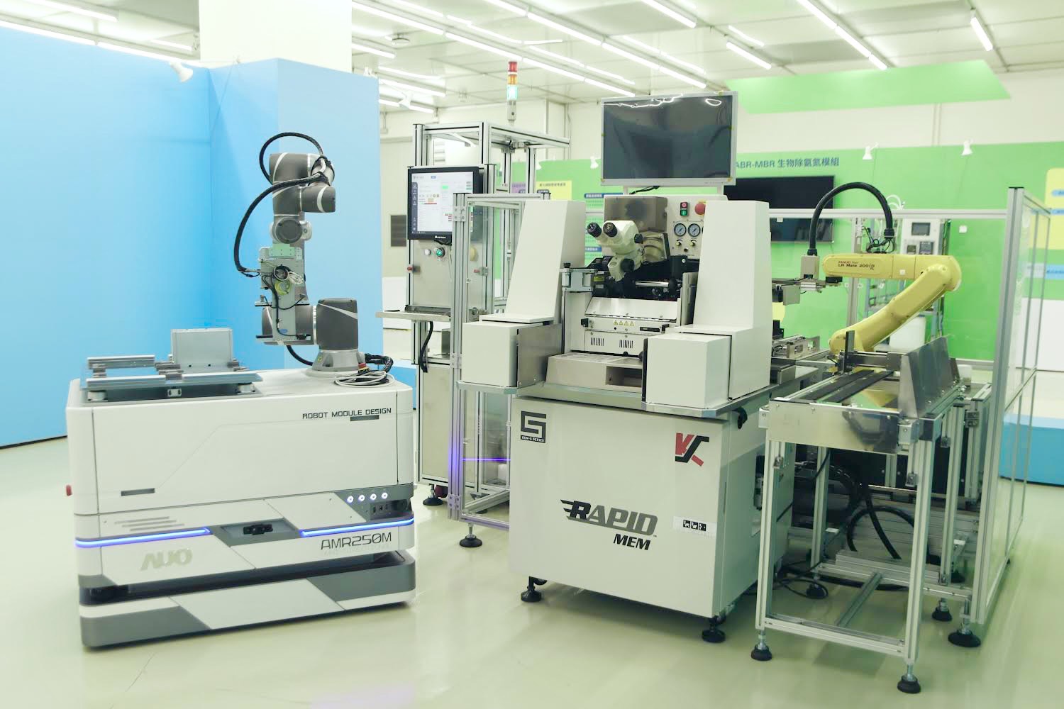 友達數位攜手半導體設備大廠K&S及夥伴樂宇精密，針對半導體封裝場域痛點，提供iAMHS一站式解決方案，創造產能提升至少10%的效益